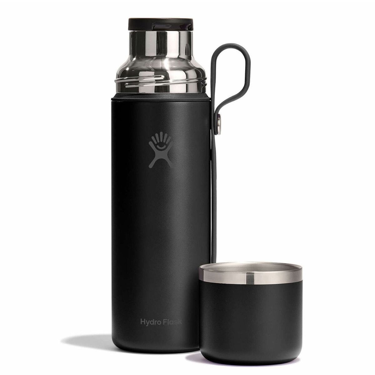 HYDRO FLASK - Termo Hot Flask And Cup 828Ml Negro Hydroflask