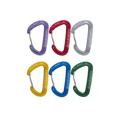 MAMMUT - 6-Pack Mosquetones Sender Wire Rackpack Mix