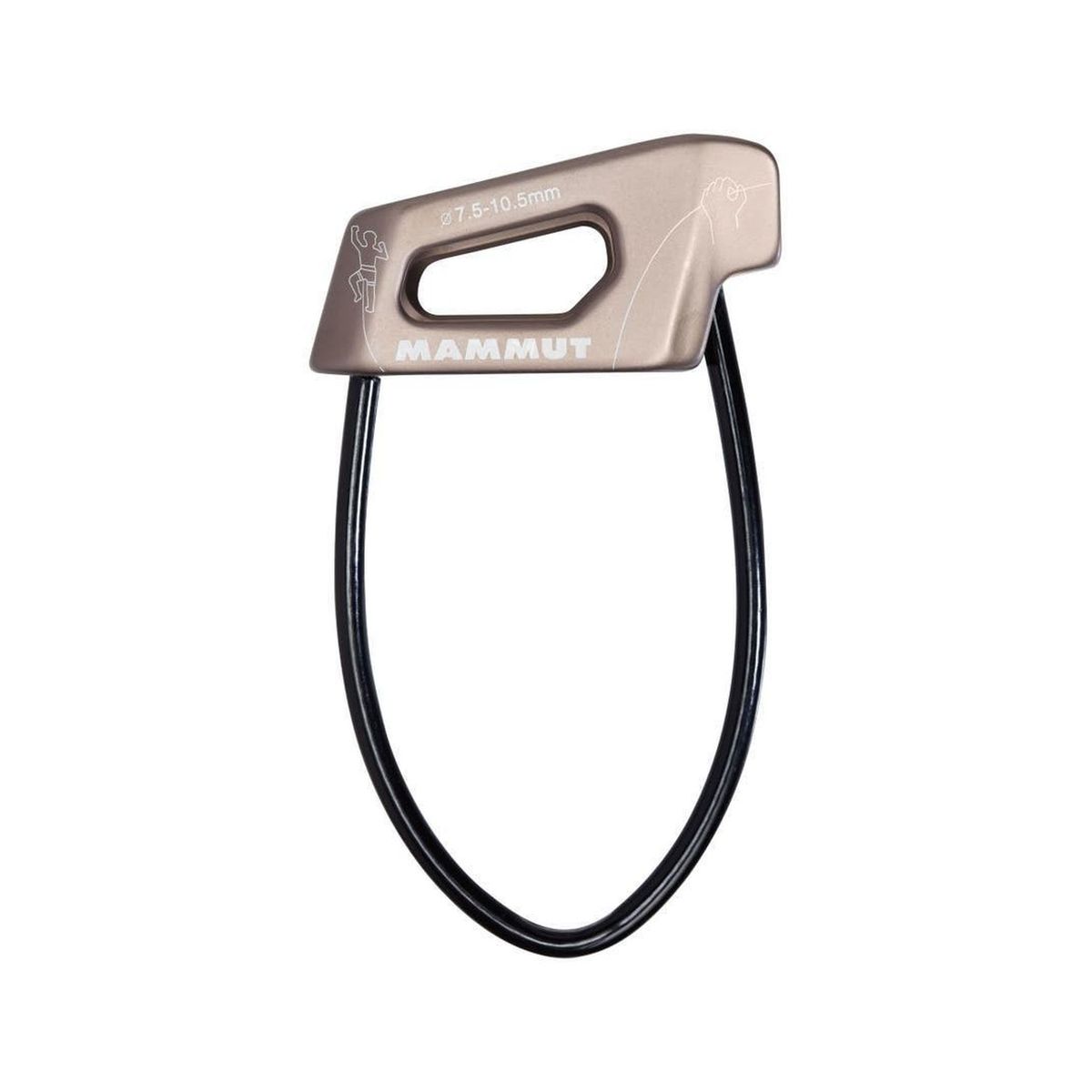MAMMUT - Descendedor Crag Light Belay Gris Mammut