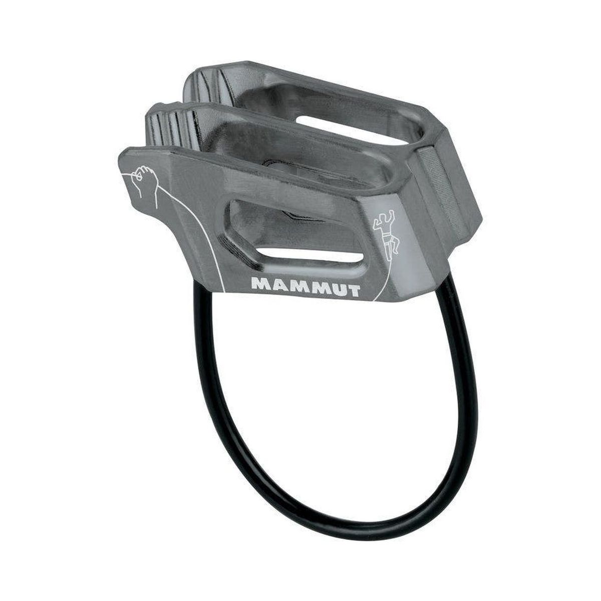 MAMMUT - Descendedor Crag Light Belay Gris Mammut