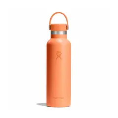 HYDRO FLASK - Botella Boca Standard 621Ml Naranja Hydroflask