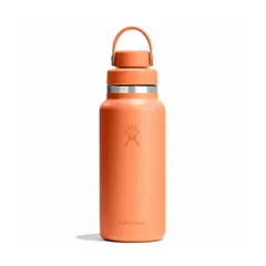 HYDRO FLASK - Botella Boca Ancha & Tapa Chug 943Ml Naranja Hydroflask