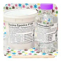 EASY EPOX - Resina Epoxica Alta Viscosidad 1.5 Kg Transparente Incolora!