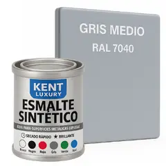 KENT - ESMALTE SINTETICO 1-32 Galón GRIS MEDIO