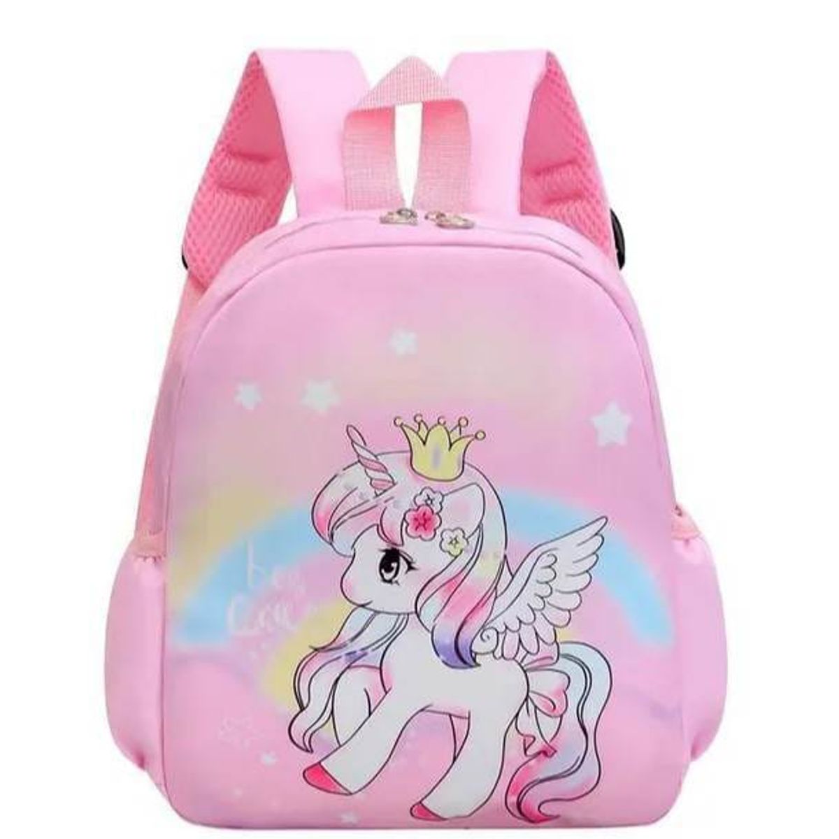 GENERICO - Mochila linda para niños 25 x 22 cm de poliéster