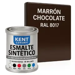KENT - ESMALTE SINTETICO 1-32 Galón CHOCOLATE