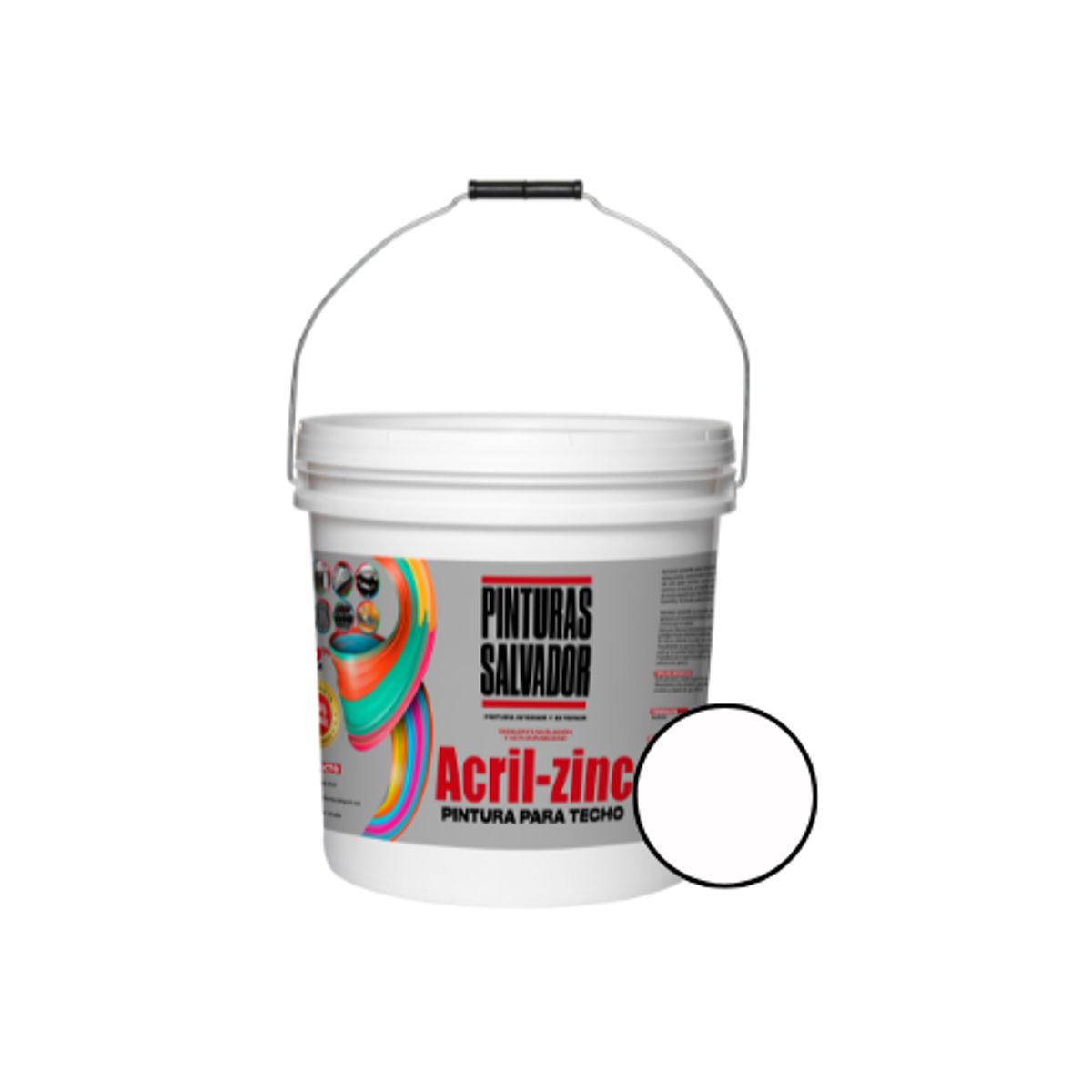 GENERICO - TINETA  ACRIL-ZINC BLANCO 16LTS