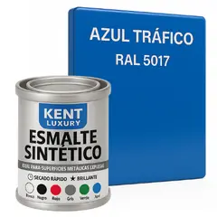 KENT - ESMALTE SINTETICO 1-32 Galón AZUL TRAFICO