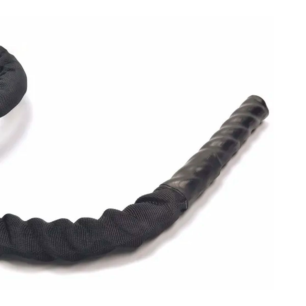 SDFIT - Cuerda Funcional Crossfit Forrada Pro 40 Mm X 12 Mt Negro