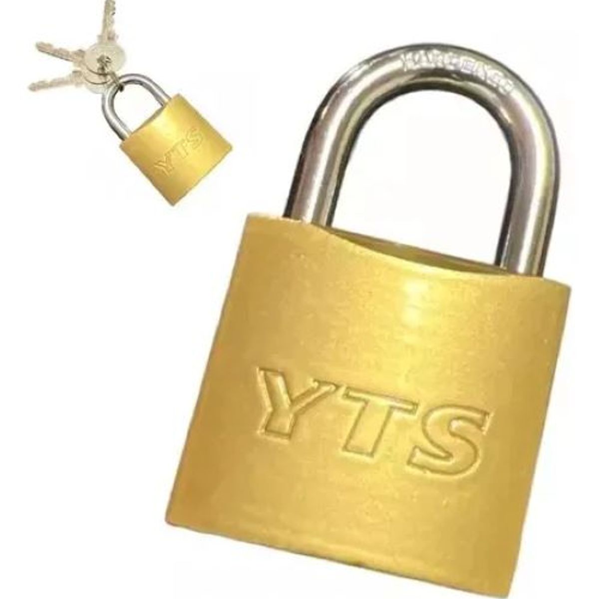 METALFER - Candado De Seguridad 32mm Yts 3 Llaves