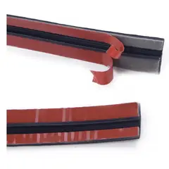 GENERICO - Sello Goma Caucho Parabrisas Trasero Adhesivo 14mm x 4metros