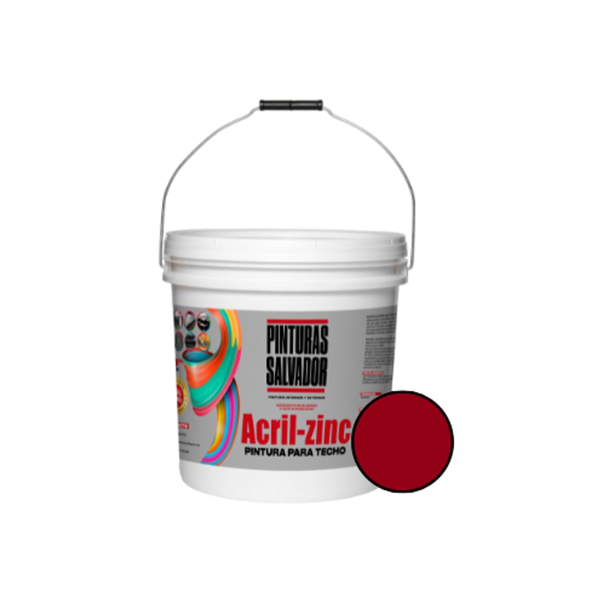 GENERICO - TINETA  ACRIL-ZINC TERRACOTA 16LTS