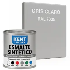 KENT - ESMALTE SINTETICO 1-16 Galón GRIS CLARO