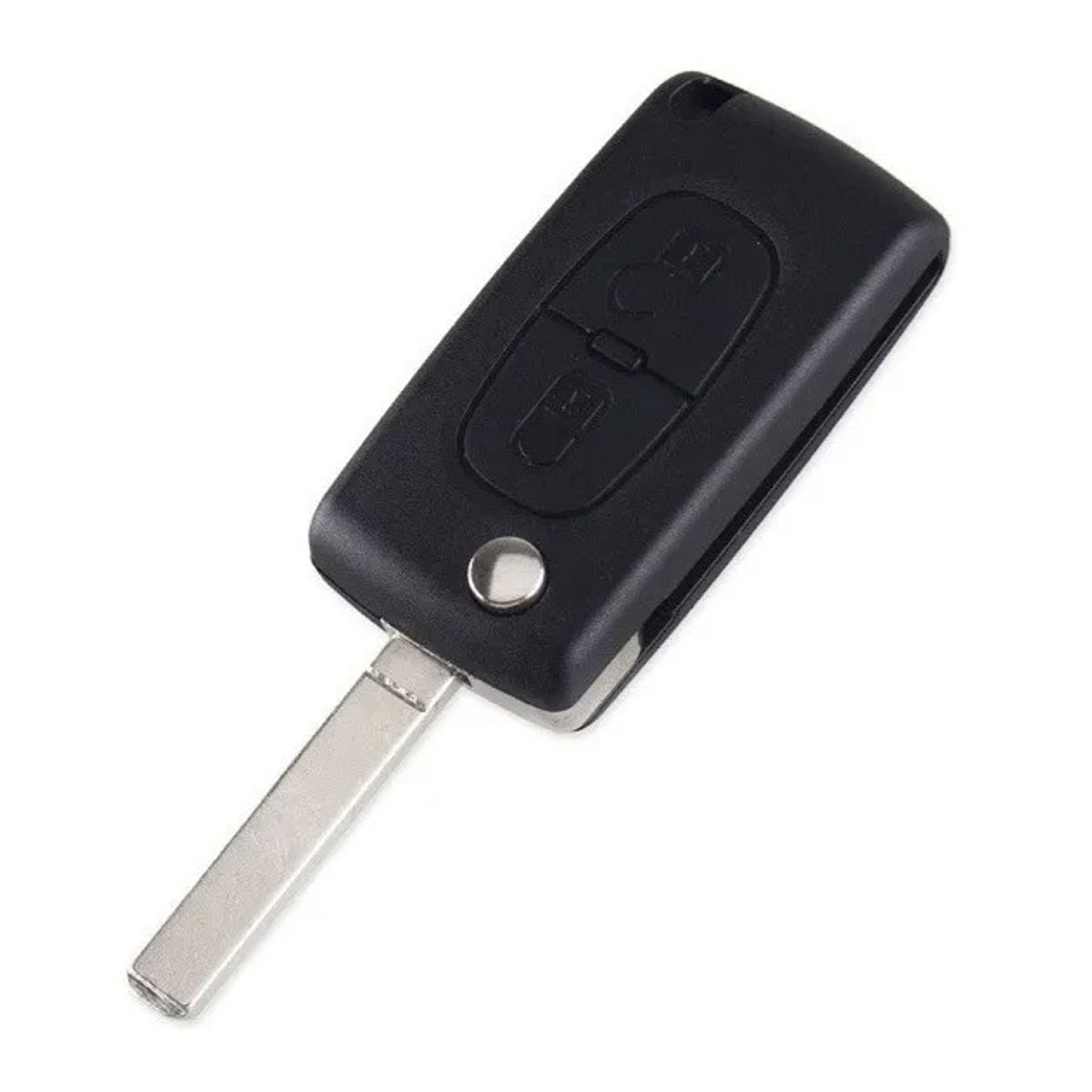 GENERICO - Carcaza LLave Sin Chip para Citroen 2 Boton CE0523 Hoja VA2