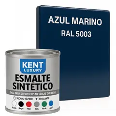 KENT - ESMALTE SINTETICO 1-16 Galón AZUL MARINO