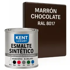 KENT - ESMALTE SINTETICO 1-8 Galón CHOCOLATE