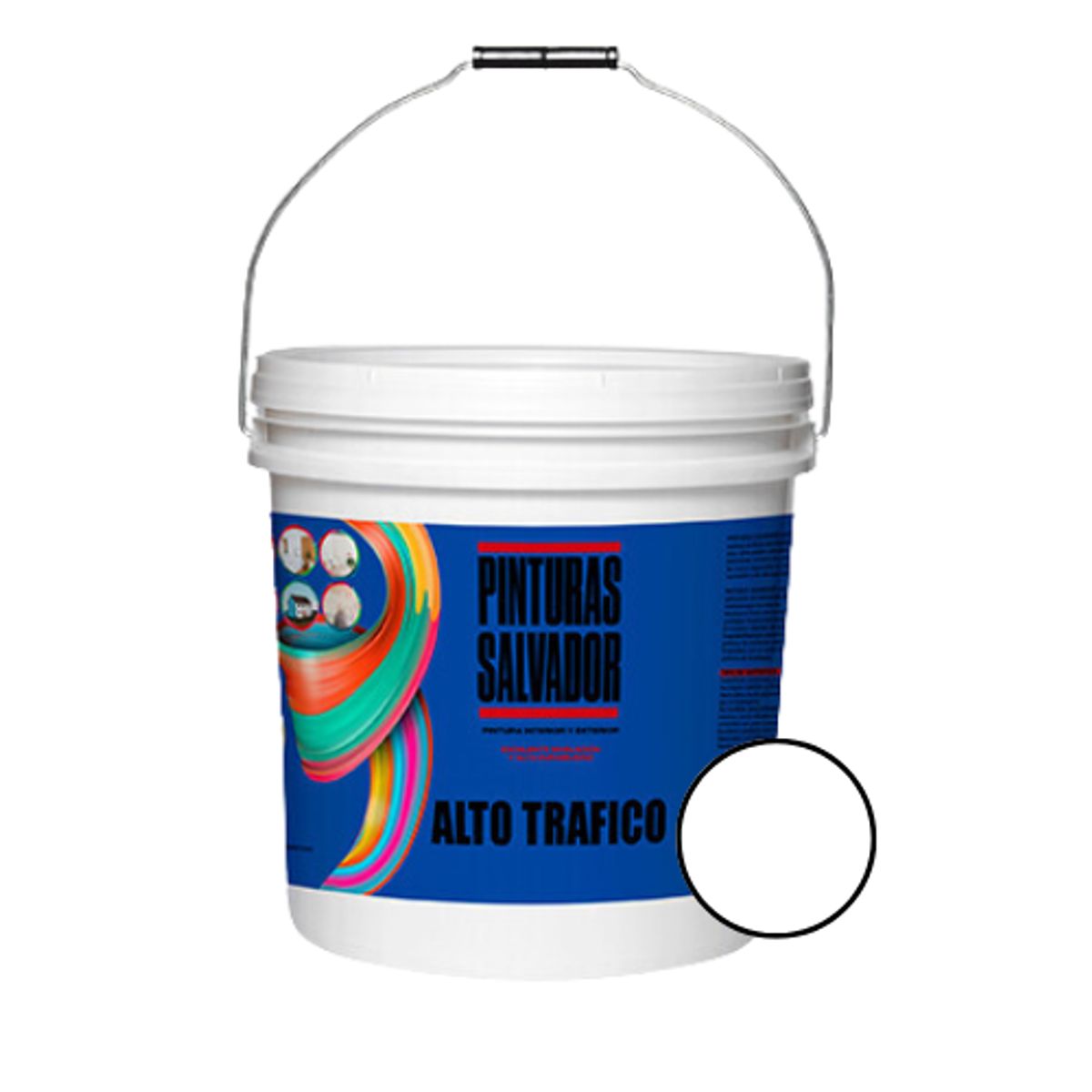 GENERICO - TINETA ALTO TRAFICO ACUOSO BLANCO 16LTS