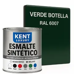 KENT - ESMALTE SINTETICO 1-4 GALÓN VERDE BOTELLA
