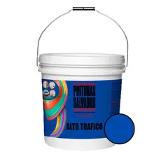 GENERICO - TINETA ALTO TRAFICO ACUOSO AZUL 16LTS