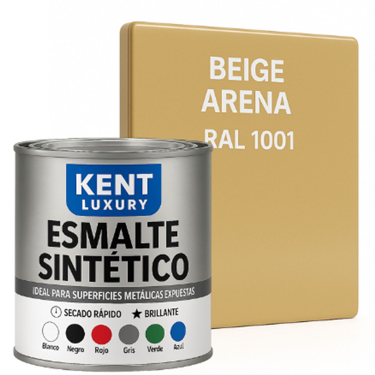KENT - ESMALTE SINTETICO 1-4 GALÓN BEIGE