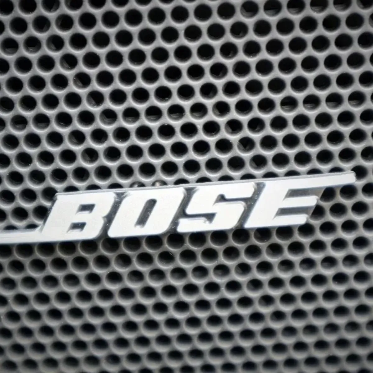 GENERICO - Set 4 Emblemas Logos Compatible Bose Adhesivo Auto Parlantes