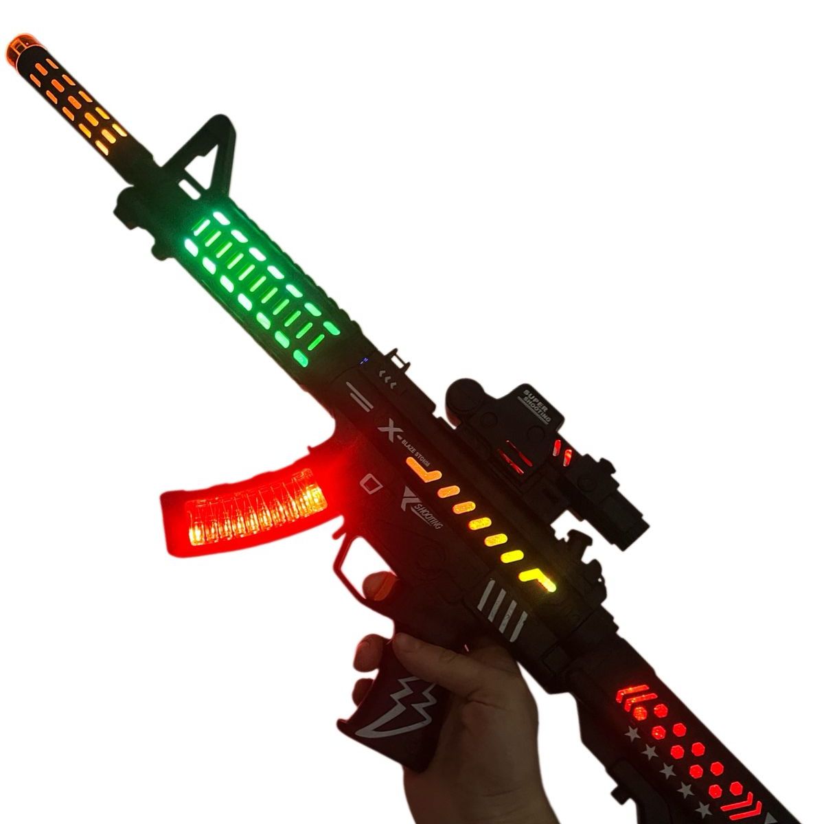 GENERICO - Juguete Francotirador Luz Sonido Led Diversión