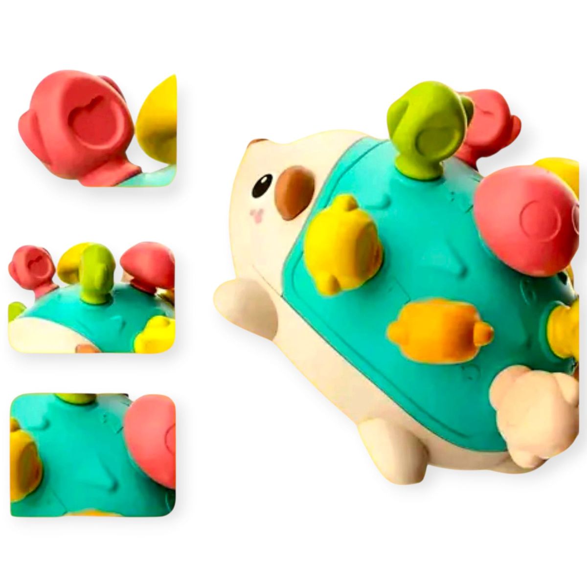 GENERICO - Juego Didáctico Montessori Erizo Encajes