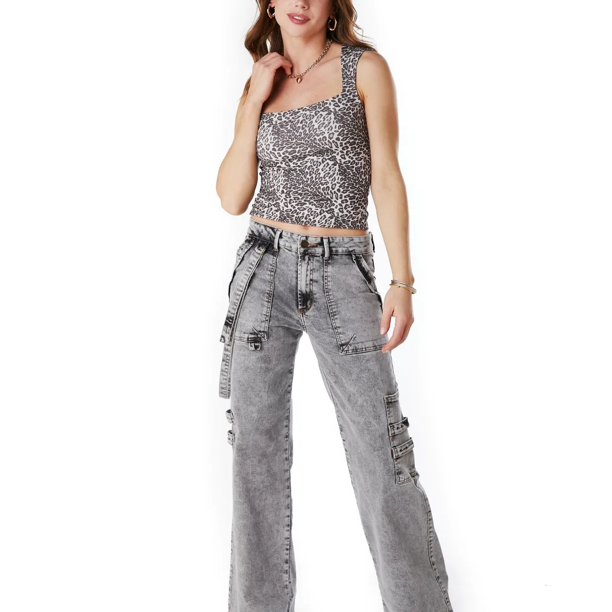 EFESIS - Polera Crop  Mujer Efesis