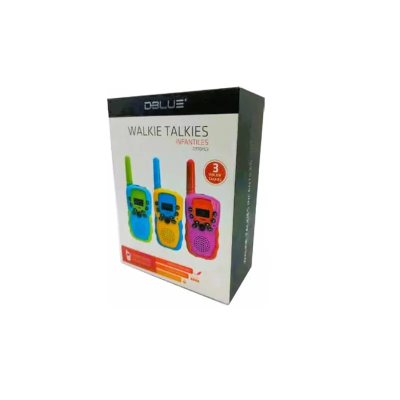 DBLUE - Walkie Talkie Dblue Set de 3 Radios Para Niños DBTOY03