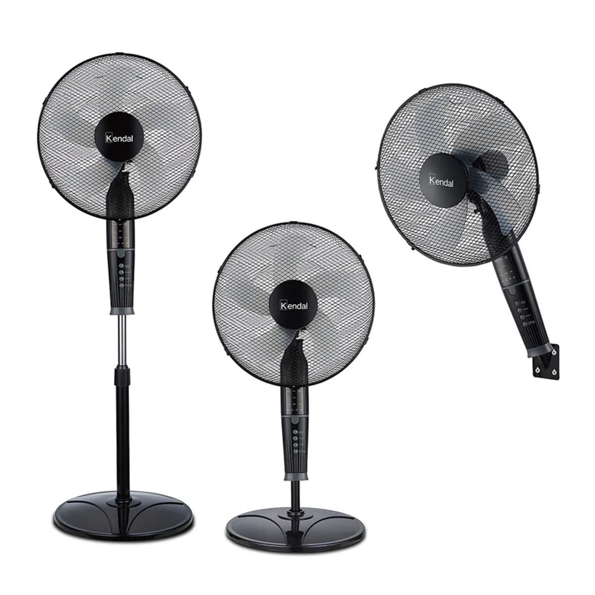 KENDAL - Ventilador 3 En 1 Plástico Kendal 16 Pulgadas 50W 3 Velocidades