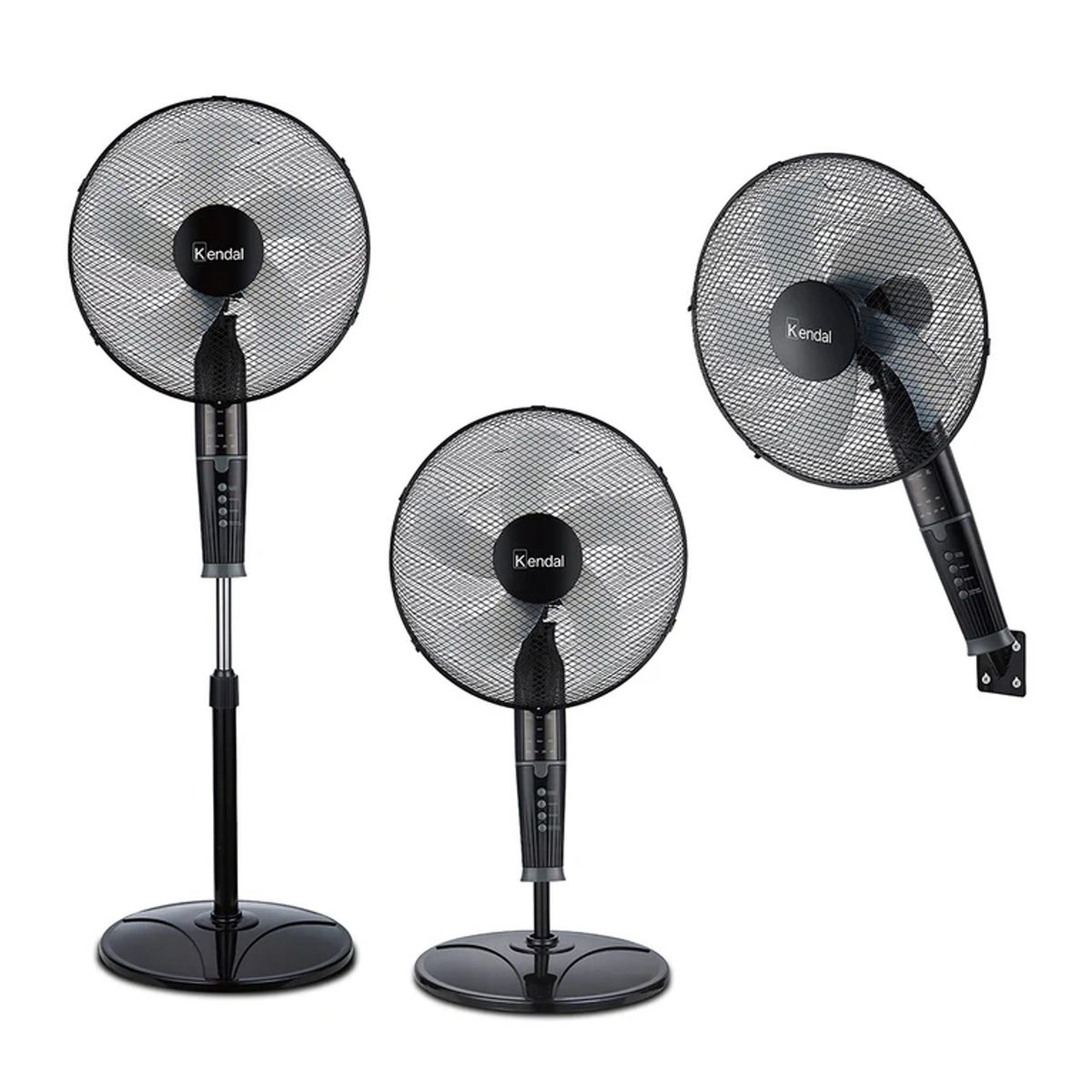 KENDAL - Ventilador 3 En 1 Plástico Kendal 16 Pulgadas 50W 3 Velocidades