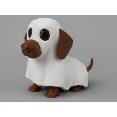 GENERICO - Figura Perro Salchicha Fantasma