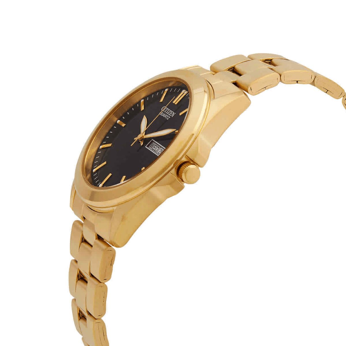 CITIZEN - RELOJ CITIZEN BF0582-51F QUARTZ DORADO NEGRO HOMBRE