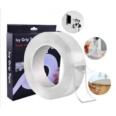 GENERICO - Cinta Doble Contacto Cinta Doble Faz Cinta Magica 1 Mtrs