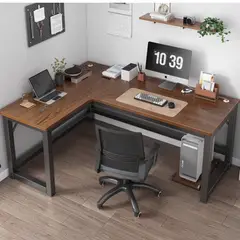 GENERICO - Escritorio Oficina En L Gamer Ejecutivo Madera 140x120x75