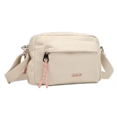 CALU - Cartera Bandolera Rocio Casual Beige