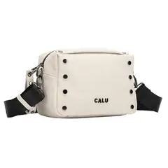 CALU - Cartera Bandolera Millie PU Beige