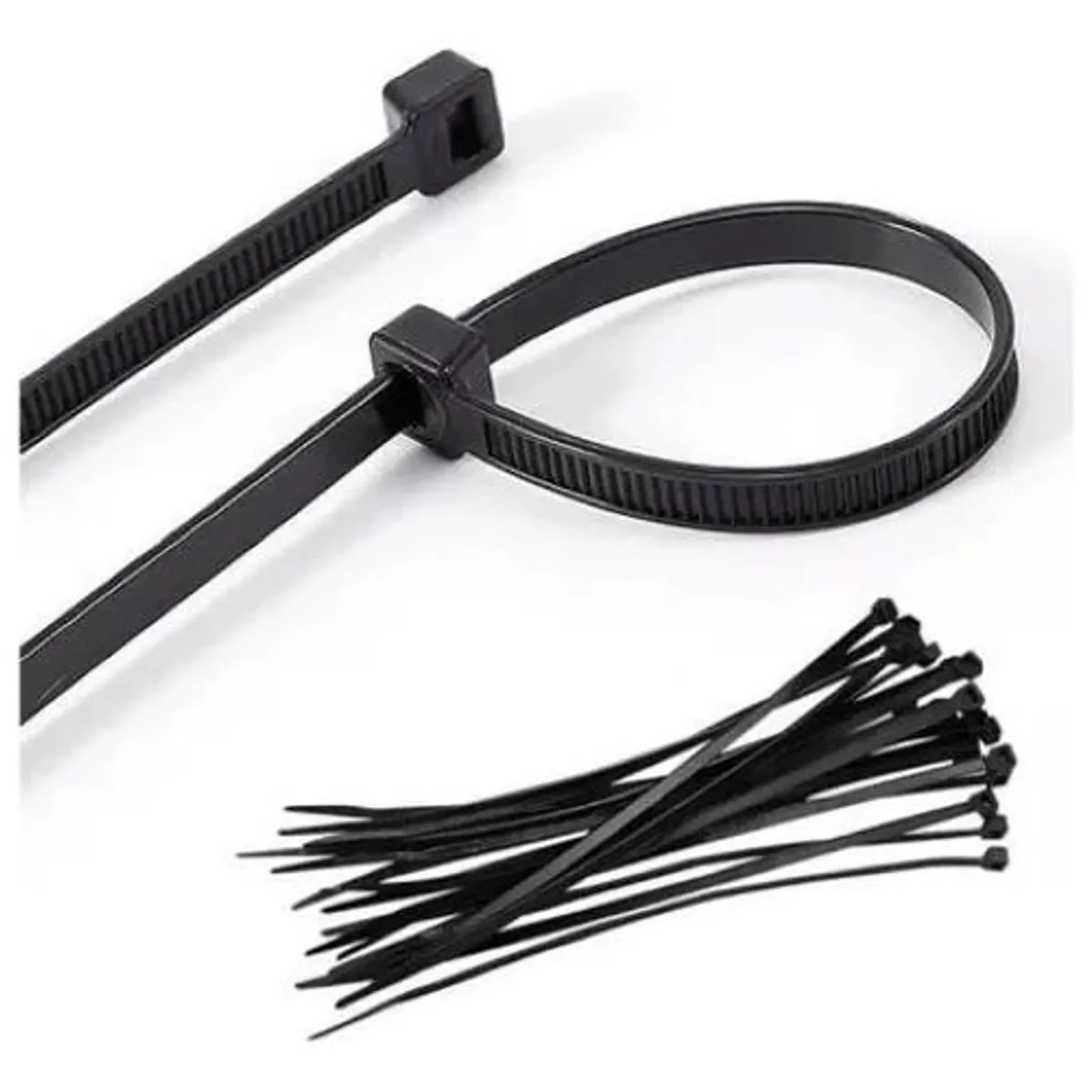 METALFER - Amarra Cable Negro 2.5x100mm Paq 100 Un