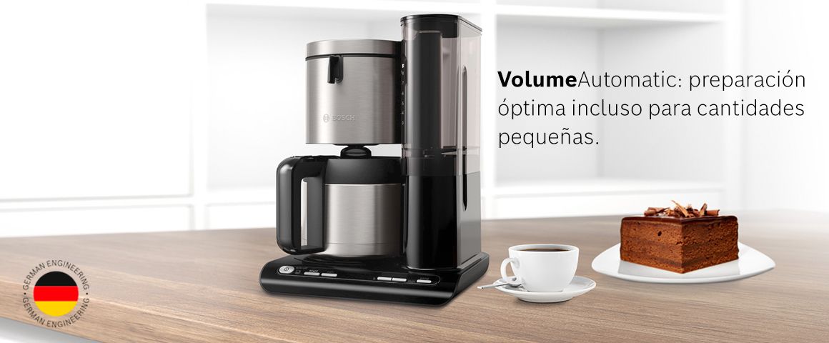 Cafetera Styline con Jarro térmico Inox 1.1L
