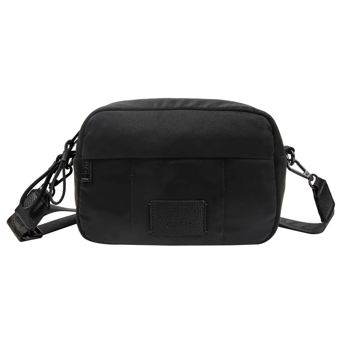 CALU - Cartera Bandolera Josephine Compacta Negro Calu