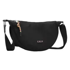 CALU - Cartera Bandolera Leonor Negro Malva