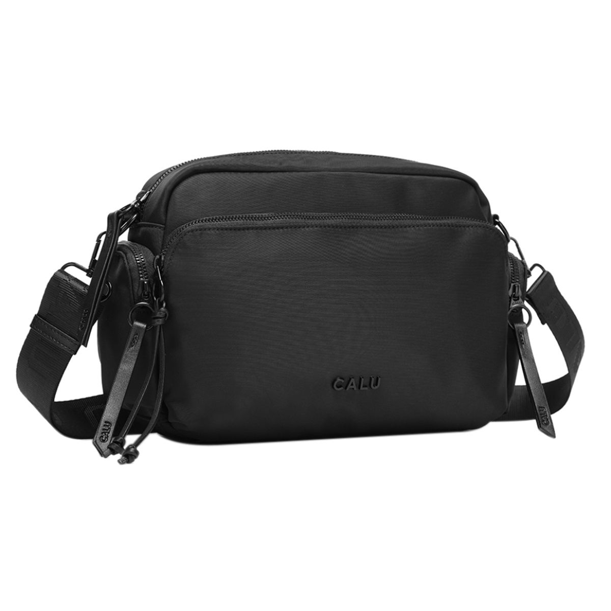CALU - Cartera Bandolera New Lavanda Negro Calu