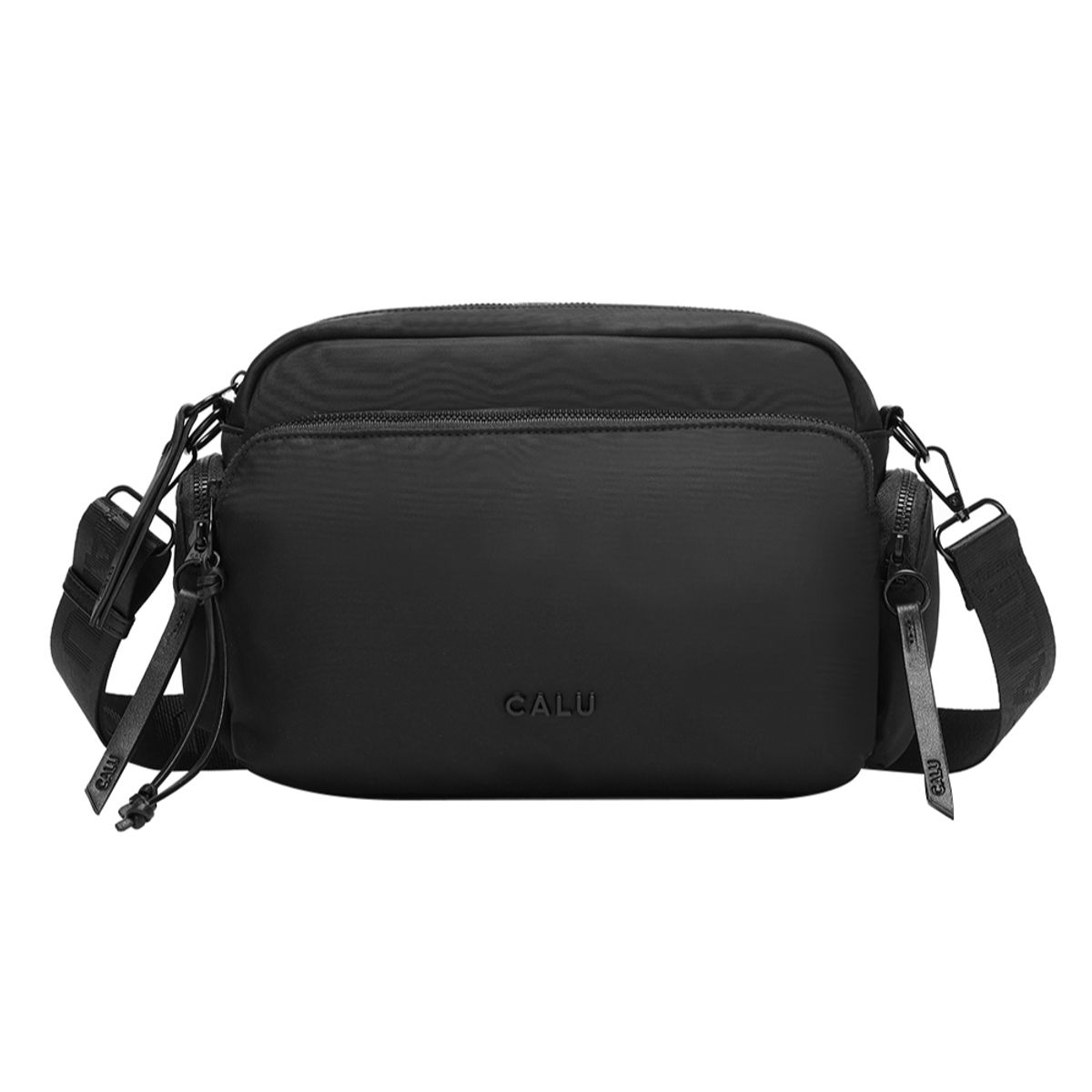CALU - Cartera Bandolera New Lavanda Negro Calu