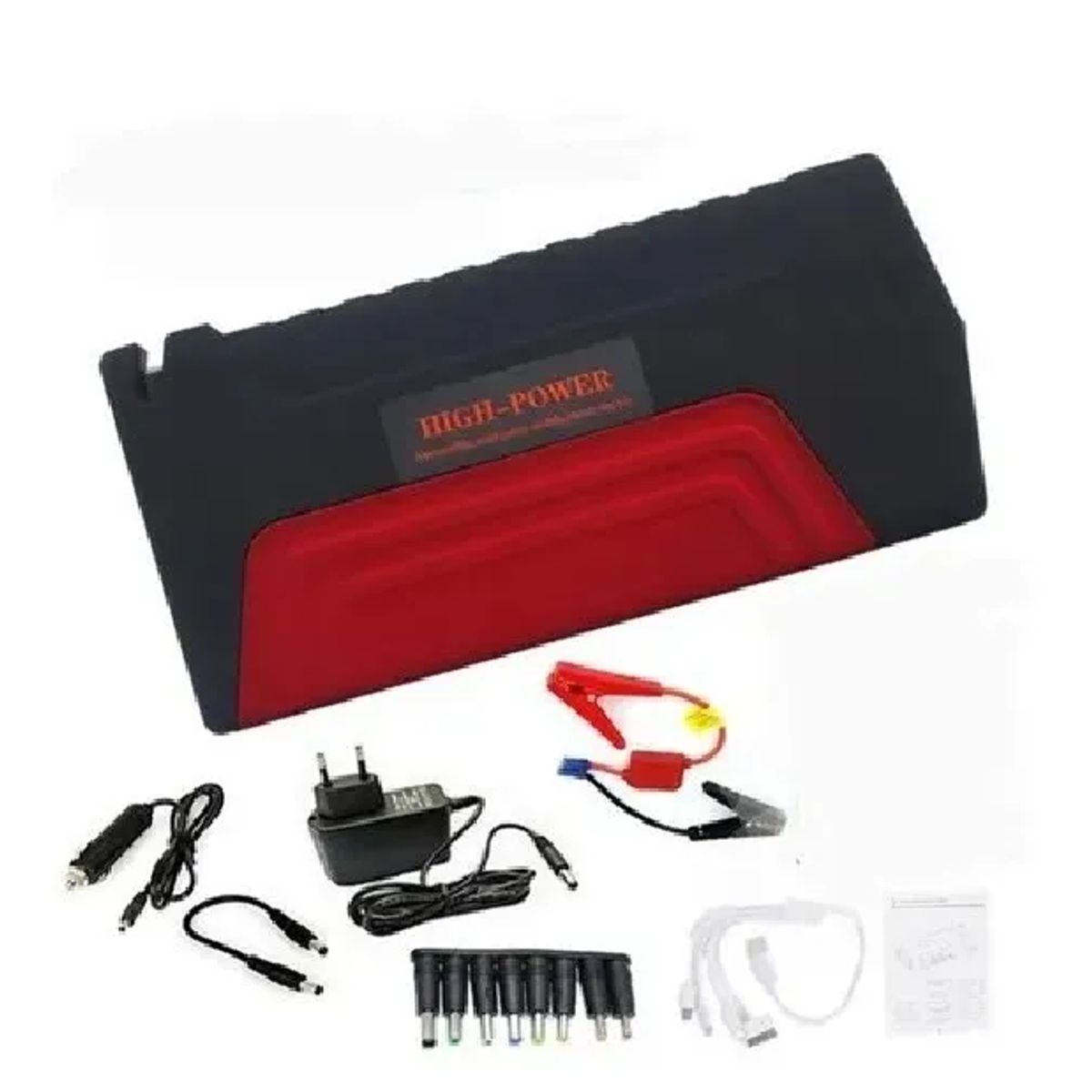 GENERICO - Partidor De Batería Auto 68000 Mah Cargador De Celular 12vlt