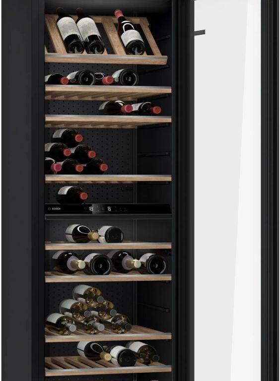 BOSCH Cava Enfriadora de Vinos 199 botellas Puerta Cristal