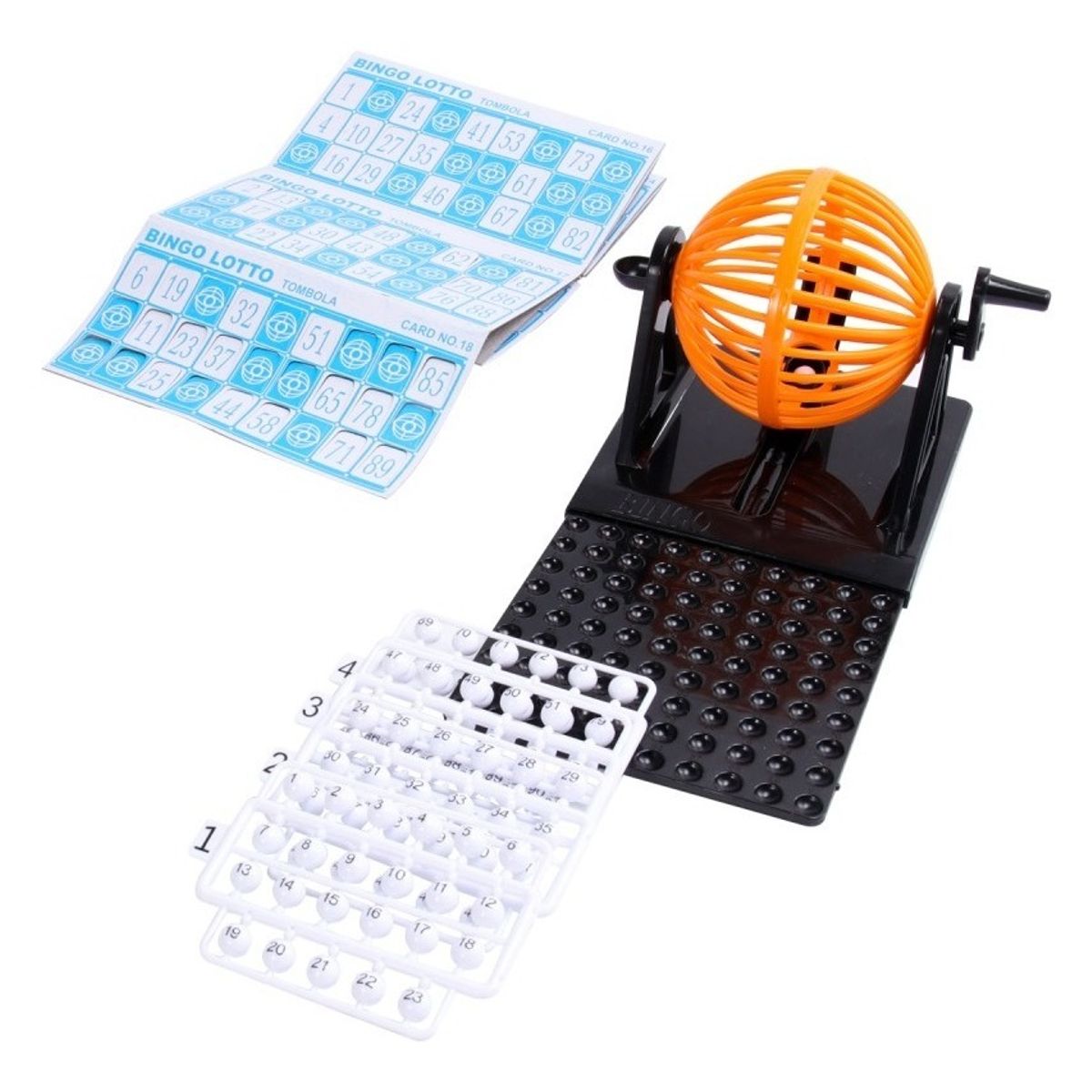 GENERICO - Juego Bingo Lotto 90 Números Bingo Familiar Niños