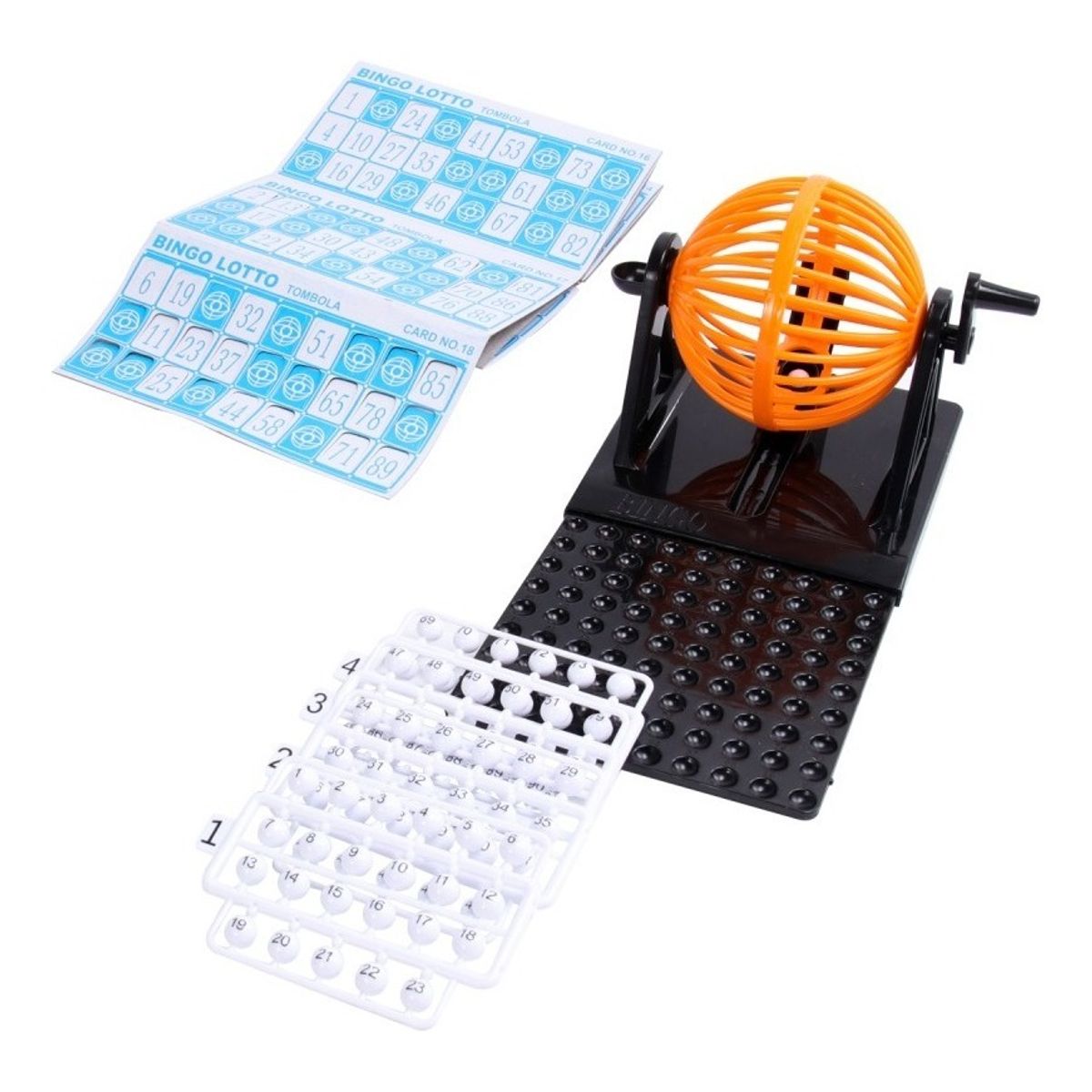 GENERICO - Juego Bingo Lotto 90 Números Bingo Familiar Niños