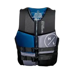 HYPERLITE - Chaleco Salvavidas Hombre Primer Neopreno Azul Gris