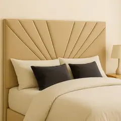 GENERICO - Respaldo De Cama 2 Plazas Siena Beige