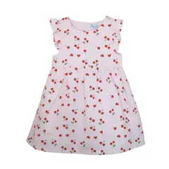 PUMUCKI - Vestido Rosa Estampado